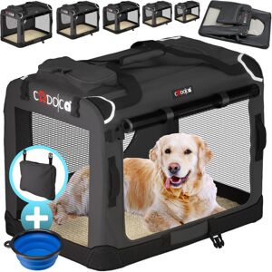 Cadoca Transportadora Para Mascotas S / M / L / XL / XXL / XXXL Transportín Plegable Perros Gatos Bolsa de Transporte Animales 2 Bolsillos Exteriores Image