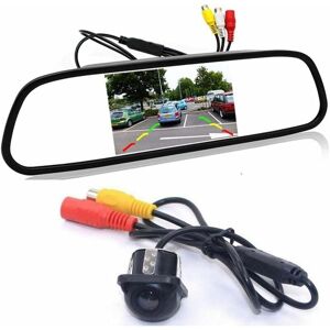 SNQ Cámara de visión trasera con sistema de cámara de estacionamiento de 4,3' para sistema de cámara de visión trasera con monitor de marcha atrás tft Image