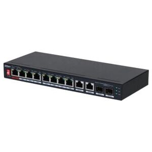 Dahua - PFS3210-8ET2GF-96 - Switch no administrado de 10 puertos (8 PoE 96 w) Image