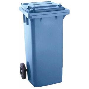 HIPERLIMPIEZA Contenedor selectivo color con ruedas 120 l - azul - 04005AZUL Image