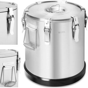 Contenedor isotérmico de acero inoxidable - 22 l Royal Catering base de goma Image