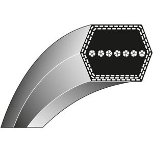 ratioparts Correa hexagonal tractor de césped AA71 SNAPPER 7022252 7018236 Image