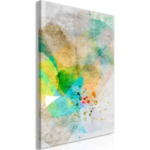 Décoshop26 - Decoración de pared cuadro en lienzo impresión premium en 1 parte sobre marco de madera Patrón de mariposas y sueños 80x120 cm 110014170 Image