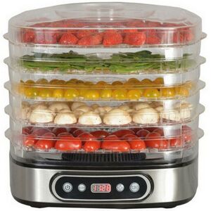 Kitchenchef - Deshidratador de frutas y verduras con 5 bandejas de 450w - secco5ix - kitchen chef - Image