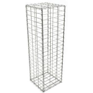 Helloshop26 - Gaviones 100 x 30 x 30 cm cm muro de piedra cenefa de jardín valla en espaldera cesta 160001273 Image