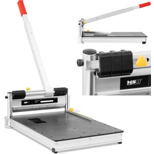 MSW Guillotina para corte de paneles laminados en ángulo, ancho 330 mm, espesor 16 mm. Image