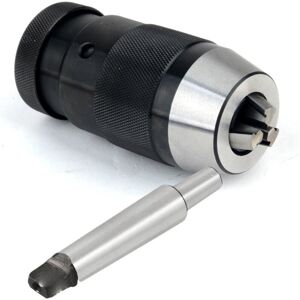 TRADE SHOP TRAESIO Trade Shop - Mandrino Autoserrante Per Tornio Trapano A Colonna 1-10mm Attacco B12 + Mt2 - Image