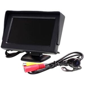 TRADE SHOP TRAESIO Trade Shop - Kit De Monitor Lcd Tft 4.3 Para Autocaravanas Con Cámara De Aparcamiento Marcha Atrás - Image