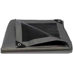 GT MARKET Lona de protección ultrarresistente - 260 g/m² - 5 x 6 metros Image