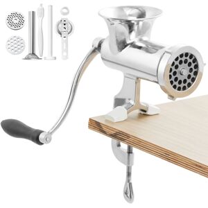 Mophorn - Picadora de carne manual : picadora manual de acero inoxidable 304 con abrazadera de acero para mesa, máquina para hacer salchichas, 2 Image