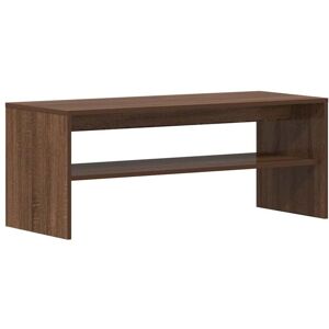 Vidaxl - Mueble de tv madera contrachapada roble marrón 100x40x40 cm Image