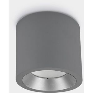 LEDKIA Leds C4 - Plafón IP66 Cosmos led ø126mm led 17.6 Blanco cálido - 3000K on-off Gris 1118lm Image