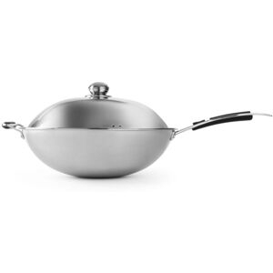 Sartén wok de inducción para wok de inducción de 36 cm - Hendi 239773 Image