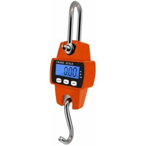 Shining House - Báscula de grúa portátil de 300 kg, báscula industrial, báscula de gancho de metal micro, báscula de gancho, báscula de gancho Image