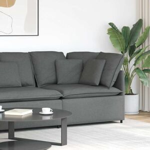 Torana - Sofá modular de esquina con cojines gris oscuro 100 cm Image