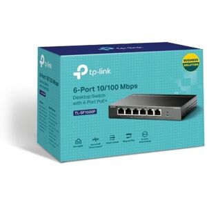 Tp-link - hub Switch puertos 6 TL-SF1006P Fast Ethernet (10/100) Ne Image