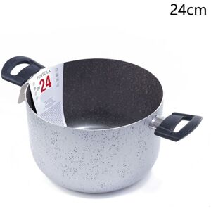 TRADE SHOP TRAESIO Trade Shop - Pote De Cazuela Con 2 Manijas Antiadherentes Diámetro 14/16/24/26 Cm Herramienta Para Cocinar - -24 Cm - Image