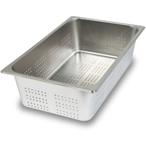 VERTES Recipiente gn 1/1 Gastro Norm Gastronorm (Acero inoxidable, 150 mm de profundidad, Perforado, Resistentes a los arañazos, Temperatura de -40° a Image