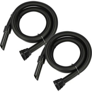 vhbw 2x Manguera compatible con Numatic RSV130 1, TEL390, RSV130-11, RSV150 HEPA, RSV130, RSV150 aspiradora - 2,7 m, 32mm conexión redonda Image