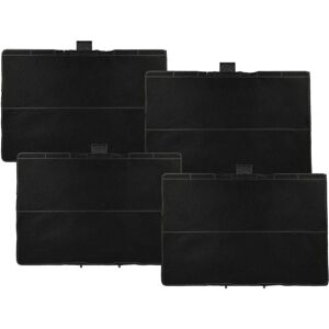 4x filtro de carbón activado compatible con Bosch DIB097A50/02, DIB097A50/03, DIB097A5001, DIB097IM50 campanas cocina - 31,5 x 21,5 x 2,3 cm - Vhbw Image