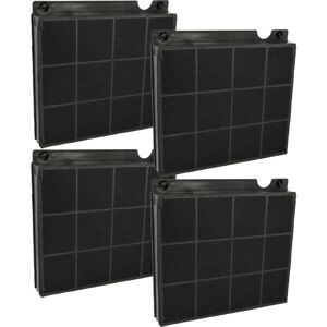 Vhbw - 4x filtro de carbón activado compatible con Elica SPOTH12LXALA/90, SPOTH12LXIXA/120, SPOTH12LXIXA/90, SPOTH12LXIXXI. XA/60 campanas cocina Image