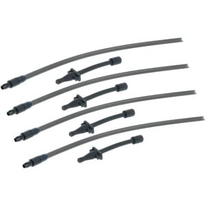 vhbw 4x Manguera para leche (set) compatible con Siemens TI905501DE/02, TI905501DE/01 cafetera - 4x adaptador para leche, 4x manguera para leche Image