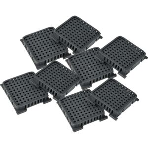vhbw 8x filtro compatible con Liebherr IRCBf 5121-20C, IRCBf 5121-20D, IRCf 5121-20A, IRCf 5121-20B nevera - Filtro de carbón activado Image