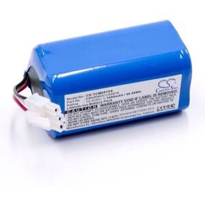 vhbw Batería compatible con iClebo YCR-M05-30, YCR-M05-20, YCR-M05-11, YCR-M05-10, YCR-M05-50 aspiradora (3400 mAh, 14,4 V, Li-Ion) Image