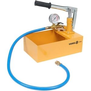 Vorel - Bomba de Prueba 40 Bar - Manual, 5 Litros, ideal para pruebas de presión en sistemas hidráulicos y de fontanería, fácil de usar. Image