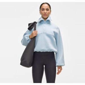 CASALL Sudaderas de mujer Easy Half Zip Sweater . Azul M Image