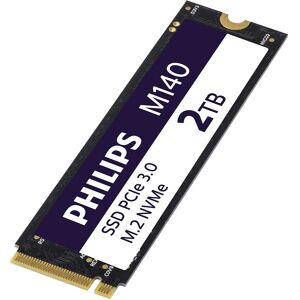 Philips Disco SSD interno M140, 2TB NVMe PCIe Gen 3 M.2 2280. Negro Image