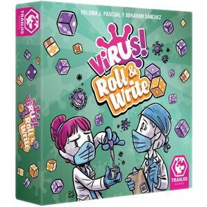 Tranjis Games Juego de mesa VIRUS! Roll & Write Zacatrus. Image