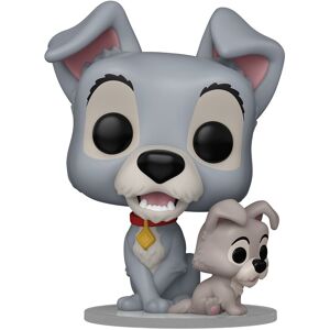 Funko Figura Pop Tramp con puppy La dama y el vagabundo. Image