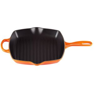 Le Creuset Sartén Skillet cuadrada de hierro fundido . Volcánico Sartén de 26 cm Image