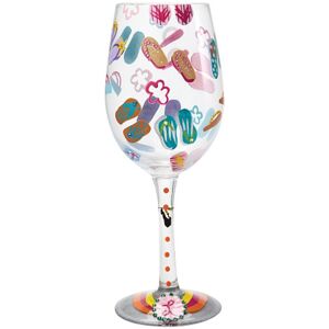 Lolita Copa de vino Flips Flops Too . Multicolor Image