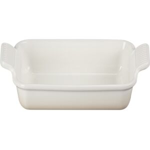 Le Creuset Bandeja rectangular Heritage de cerámica de gres . Merengue 26 cm Image