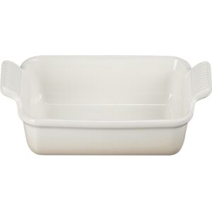Le Creuset Bandeja rectangular Heritage de cerámica de gres . Merengue 32 cm Image