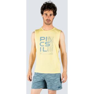 Picsil Camiseta de hombre Colección Rise . Amarillo XL Image