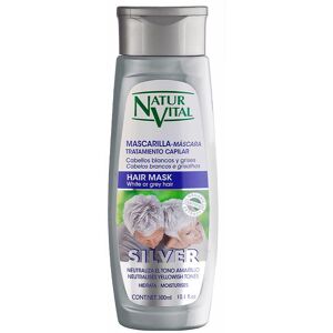 Naturvital Mascarilla Silver white or gray hair 300 ml Image