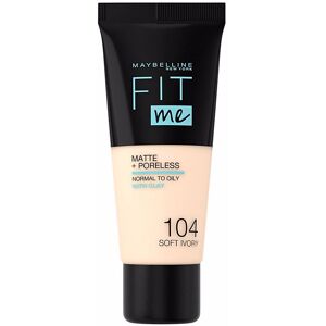 Maybelline Fit ME! Foundation matte+poreless #104-soft ivory Image