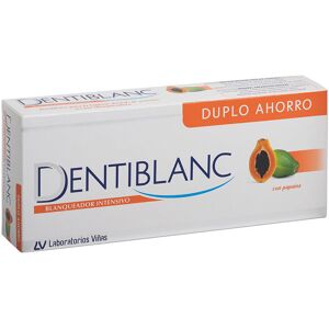 Dentiblanc Blanqueador Intensivo con papaya pack 2 x 100 ml Image