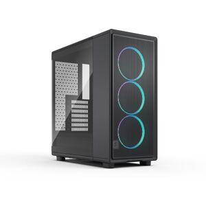 Fractal Design Torre ATX Epoch Black Tempered Glass RGB Light Tint Image