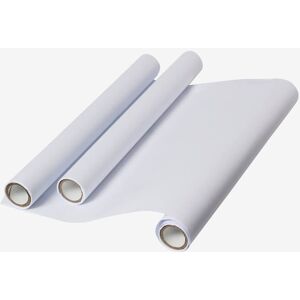 VERTBAUDET Lote de 3 rollos de papel para pizarra blanco claro liso Image