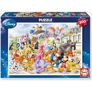 Puzzle «Desfile Disney» - 200 piezas - EDUCA multicolor Image