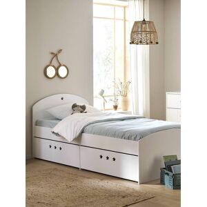 VERTBAUDET Cama fija infantil con cajones LÍNEA SIRIUS blanco Image
