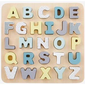 VERTBAUDET Puzzle con letras para encajar, de madera multicolor Image