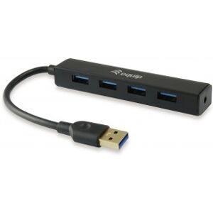 Equip 128953 - Hub de interfaz USB 3.2 Gen 1 (3.1 Gen 1) Type-A 5000 Mbit/s - Negro Image
