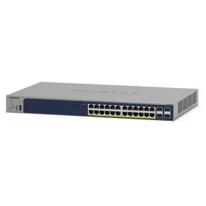Netgear GS728TPP Gestionado L2/L3/L4 Gigabit Ethernet (10/100/1000) Energía sobre Ethernet (PoE) Gri Image