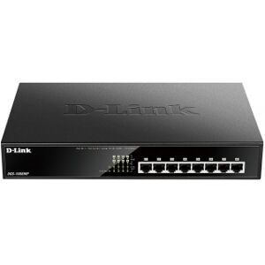 D-Link DGS-1008MP switch No administrado Gigabit Ethernet (10/100/1000) Energía sobre Ethernet (PoE) Image