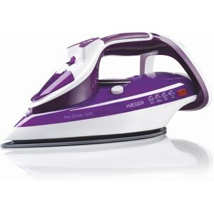 Haeger Plancha de Vapor Pro Glider. Blanco Image